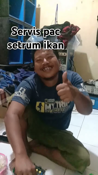 service pac setrum ikan, suara kayak DJ nrotok 🤣🤣🤣