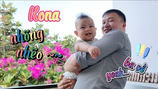 Kona Nhõng Nhẽo Với Ba | EM Kona Có "Tuyệt Chiêu" Mới