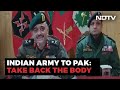 Pak Soldier Killed On Line Of Control; Take Back Body, Says Army