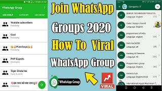 How to join Whatsapp Group without invitation 2020 | How to viral WhatsApp Group | Tech BiLy