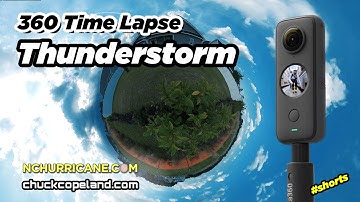 Approaching Thunderstorm Captured with the Insta360 One X2 🌩️