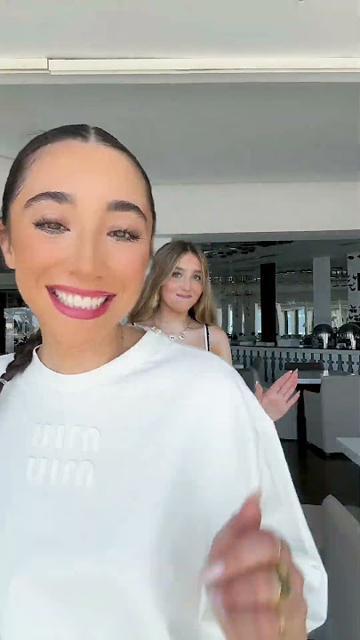 today my braces are…let your keyboard finish!! 🫣 @elliesoufi @ayiahsoufi follow us on instagram!