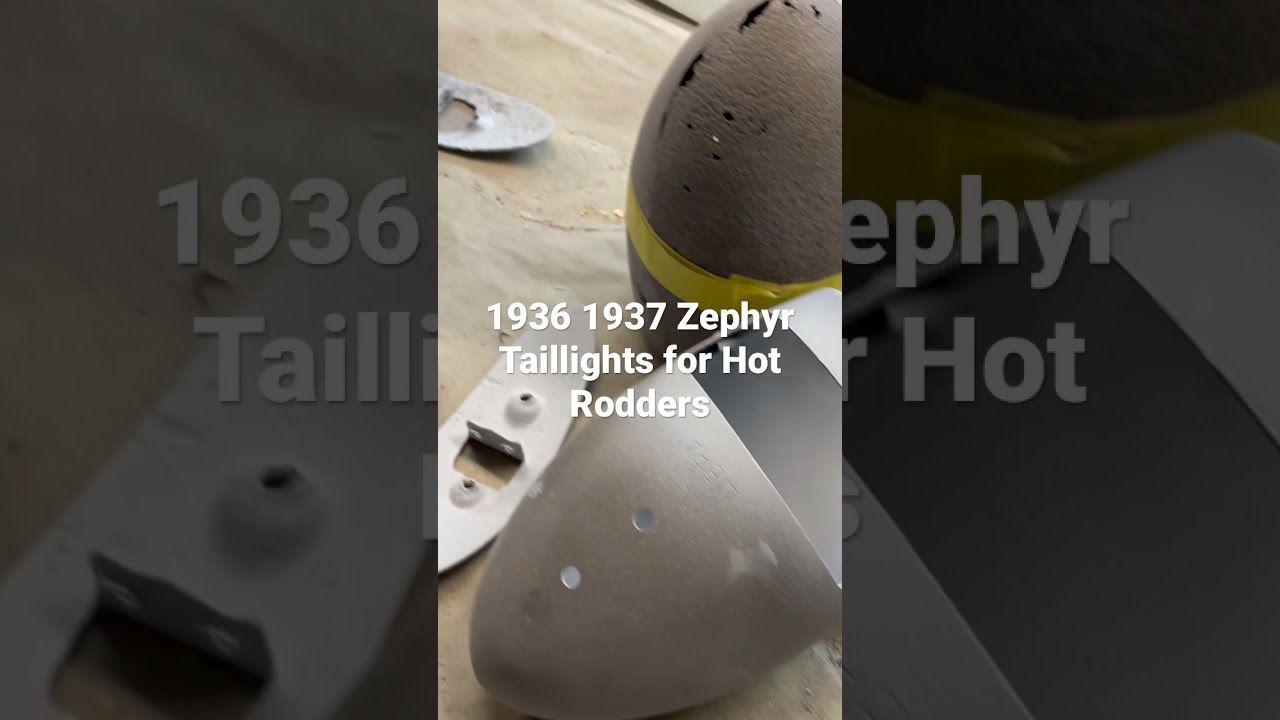 Zephyr Taillights for Hot Rods. 1936 1937. Lincoln