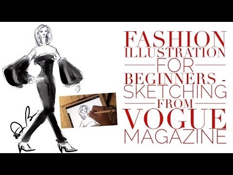 Fashion Sketching Oscar De La Renta On The Ipad Pro Apple Pencil