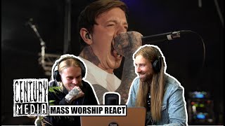 MASS WORSHIP react to BLEED FROM WITHIN