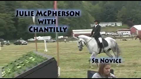 Julie McPherson & Chantilly; Caber Farms Horse Tri...