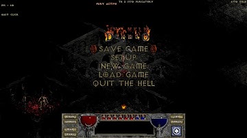 Diablo The Hell 2 Mod Playthrough - Assassin by Alleria Part 1 Purgatory