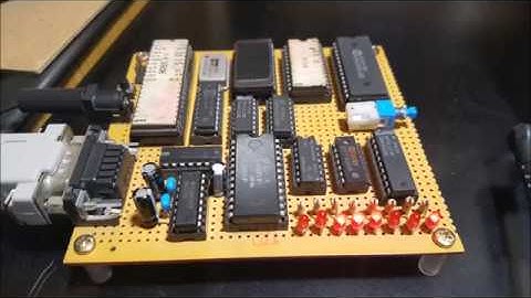 Homebrew Single Board Computer - Intel 8085