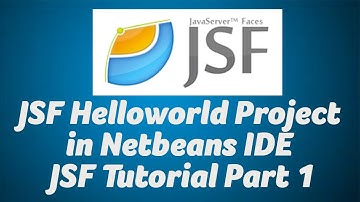 JSF Helloworld Netbeans IDE - JSF Tutorial Part 1