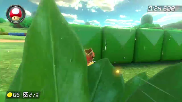 SNES Donut Plains 3 [200cc] - 0:55.372 - ł¡ JenZua (Mario Kart 8 Deluxe World Record)