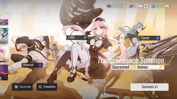 Etheria: Restart - Transcendence Summon [Free SSR]