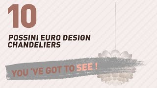 Possini Euro Design Chandeliers // New & Popular 2017