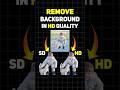 Remove Image Backgrounds for Free in HD Quality Guaranteed
