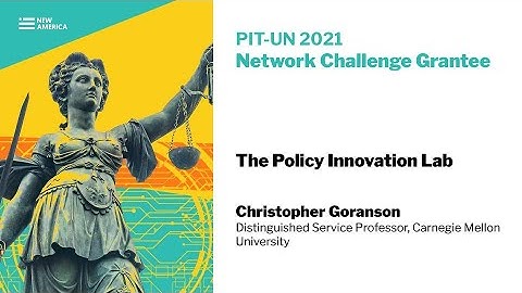 PIT-UN 2020 Grantee - The Policy Innovation Lab