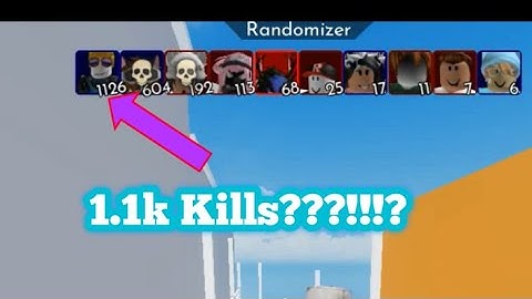 Arsenal 1.1k randomizer kills World Record