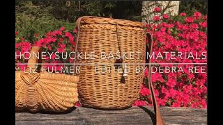 Honeysuckle Basket Materials with Liz Fulmer Hunterdon County Recreation Program Coordinator