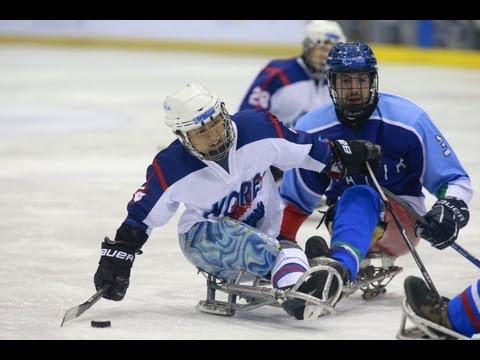 Highlights Korea v Italy - 2013 IPC Ice Sledge Hockey World
Championships A-Pool Goyang