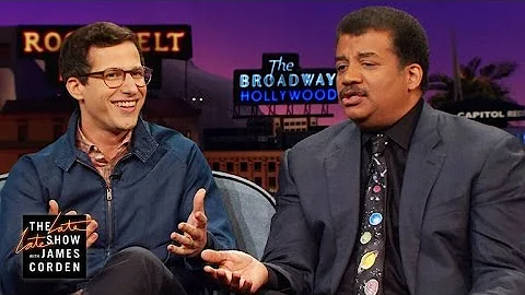 Andy Samberg's Three Questions for Neil deGrasse T...