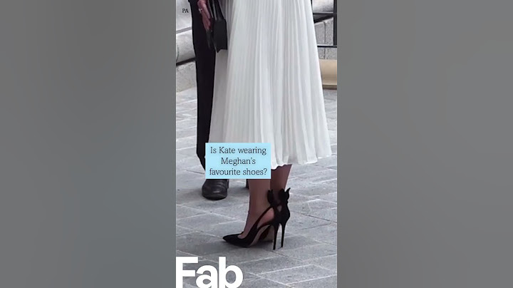 👀Did you notice this? Apparently they are Meghan’s favourite shoes! 👠 #katemiddleton #meghanmarkle