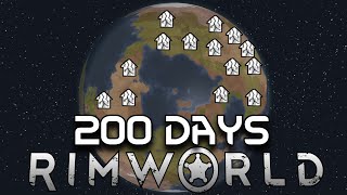 I Destroyed Every Faction in Rimworld - 200 Days