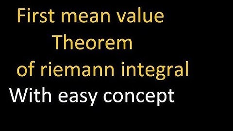 Riemann integral - 10