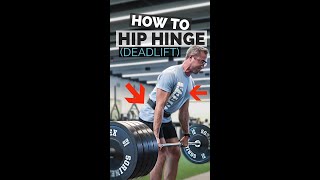 How to Hip Hinge! (deadlift the PROPER way) | Movement Pattern #shorts screenshot 5