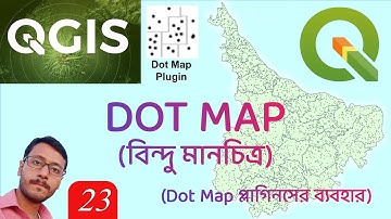 Dot Map in QGIS | Dot Density Map in QGIS
