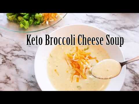 30 Minute Low Carb Meal | Keto Broccoli Cheese Soup