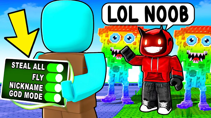 The OWNER Gave me an ADMIN PANEL To Troll My Friends in Plants vs Brainrots 