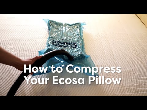 How to Compress Your Ecosa Pillow - FAQ
