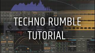 New And Old Techniques For Creating Techno Rumbles Ableton Tutorial #uktechno #hardgroovetechno