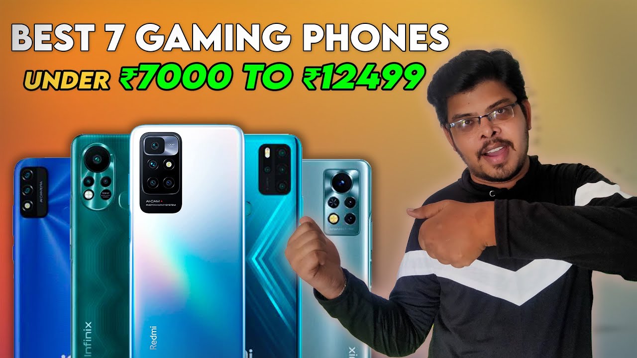 Best 7 Mobile Phones Under ₹7000 To ₹12500 ⚡⚡⚡ 2022 YouTube