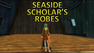 GW2 - Seaside Scholar's Robes/Tank Top (Wizard's Vault Reward)