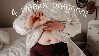 4 WEEKS PREGNANT (UPDATE)  Line Progression, Signs and Symptoms