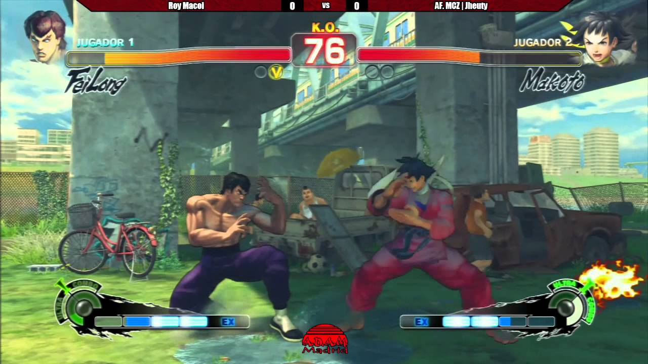 1er Ranbat LTTL - SSFIV AE - Roy Macoi (Fei Long) vs  AF  MCZ  Jheuty (Makoto)