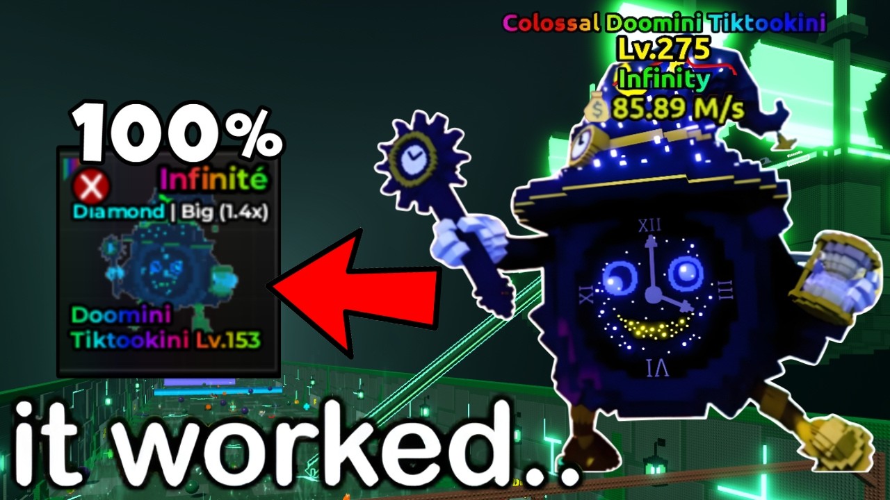 This NEW Update BROKE Escape Tsunami For Brainrots (FREE INFINITYS)