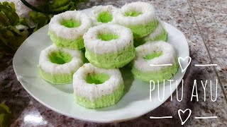 Resep Putu Ayu Ekonomis 1 Telur Tanpa Santan