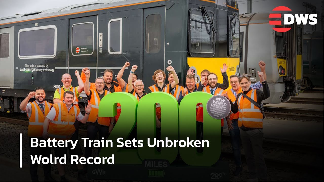 JUST IN: Battery Train Travels 200 Miles Without Charging – A Global First | DWS News | AI1N