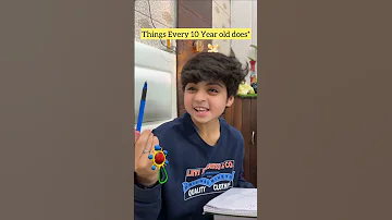 Things every 10 year old does😂♥️ | Raj Grover | #shorts