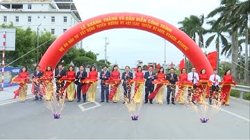 Khánh thành công trình xây dựng tuyến đường kết nối ĐT482