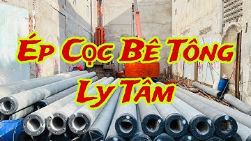 Công tác ép cọc bê tông ly tâm tại quận 7 | Ép cọc bê tông đúng kỹ thuật - CHITHACONST