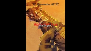 We are running out of time//art not mine! #warriorcats #edit #ravenpaw #tigerstar