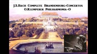 J.S.Bach Complete Brandenburg Concertos [ O.Klemperer Philharmonia-O ] (1960)