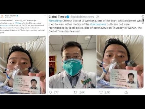 SPECIAL: L'histoire du docteur Li Wenliang SPECIAL: L'histoire du docteur Li Wenliang