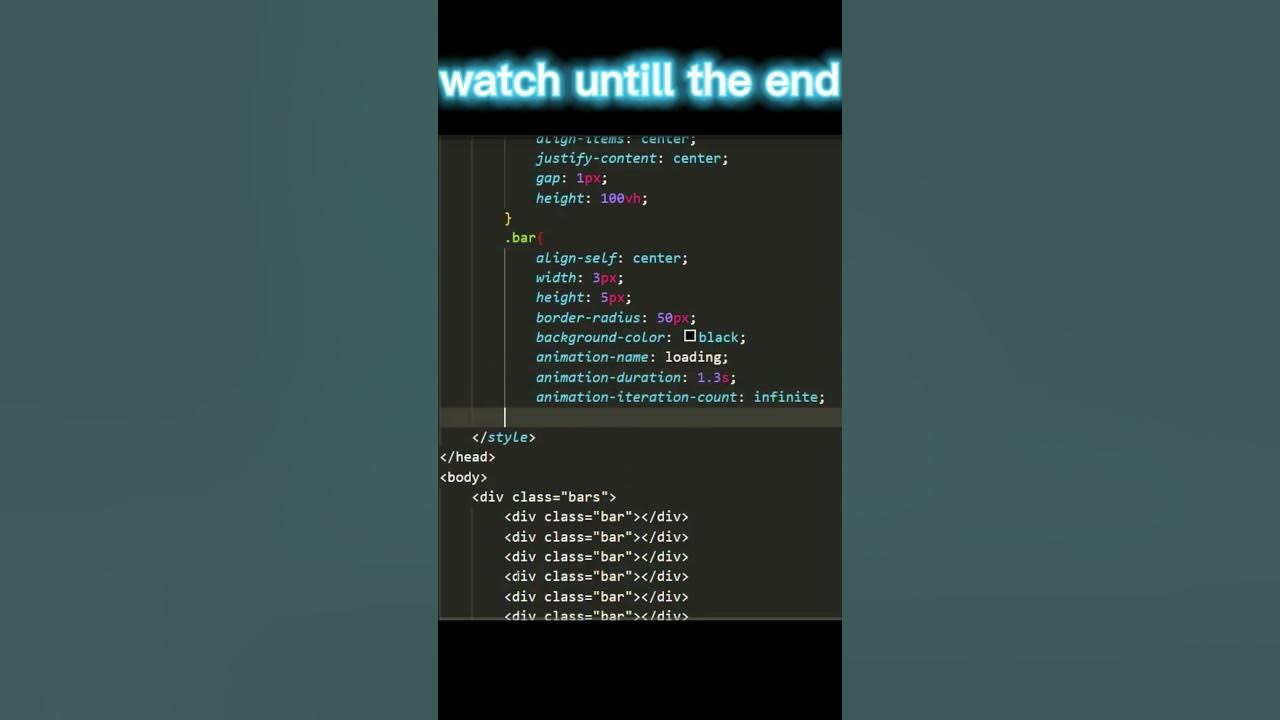 Create a Cool Music Wave Animation in HTML/CSS