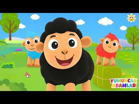 Kara Koyun Yünlerin Nerede 🐑 | Okul Öncesi Neşeli Çocuk Şarkısı 🎶