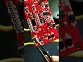 Red Motherboard #Desoldering #satisfying #diy