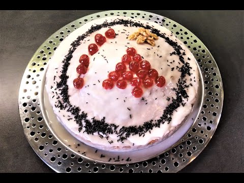 Βίντεο: Απλό κέικ με καρύδια