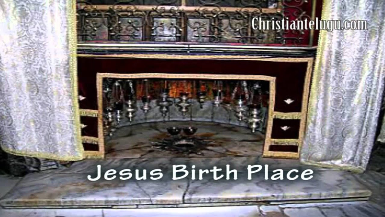 Jesus Birth Place Bethlehem Special Video Youtube