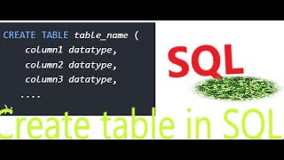 How To Create, Update, Delete and truncate Table in SQL #guru, #edureka